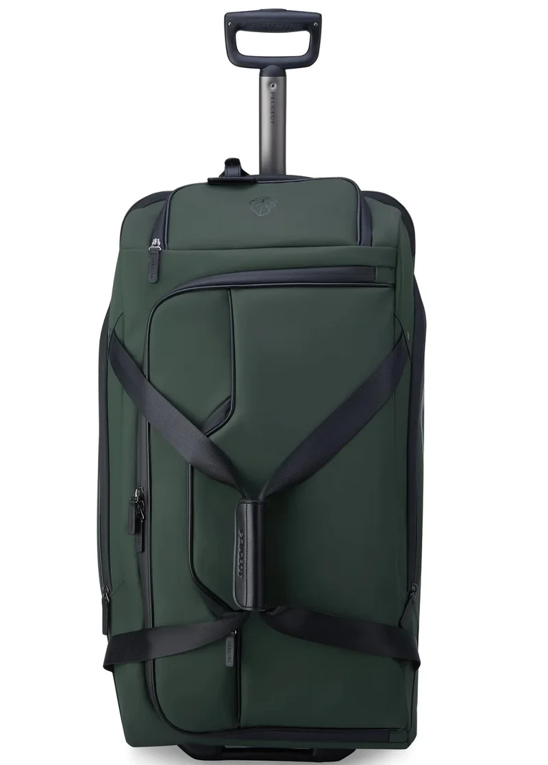 Voyages 70 Cm Softcase 2 Wheel Hybrid Check-In Duffle Trolley - Army Green